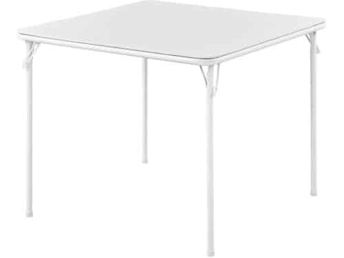 Dailygoods- Opvouwbare Tafel - Vierkant - Draagbaar - Vinyl Tafelblad
