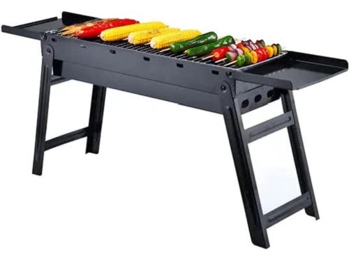 Draagbare BBQ Grill - Houtskool Barbecue - Buiten Koken