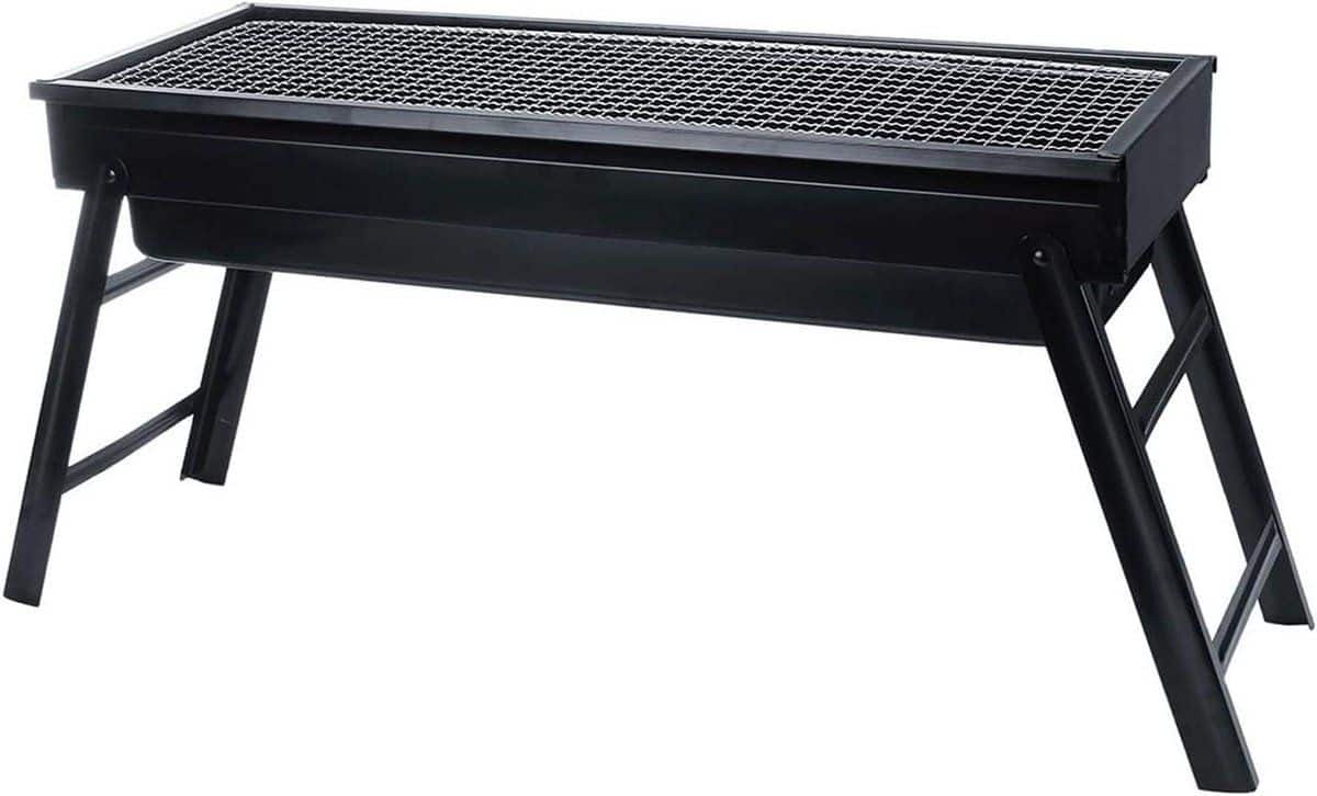 draagbare bbq grill houtskool tafelgrill outdoor koken