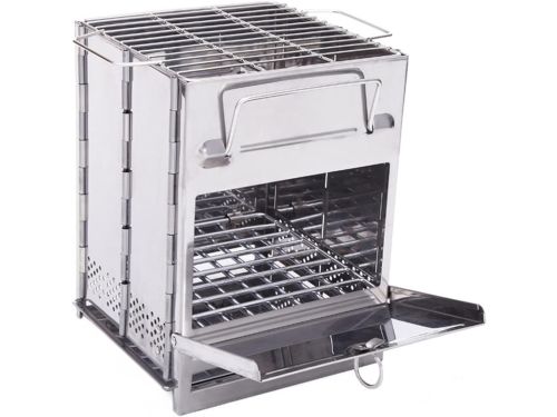 Draagbare Houtskool Grill - Buiten Koken - Outdoor BBQ