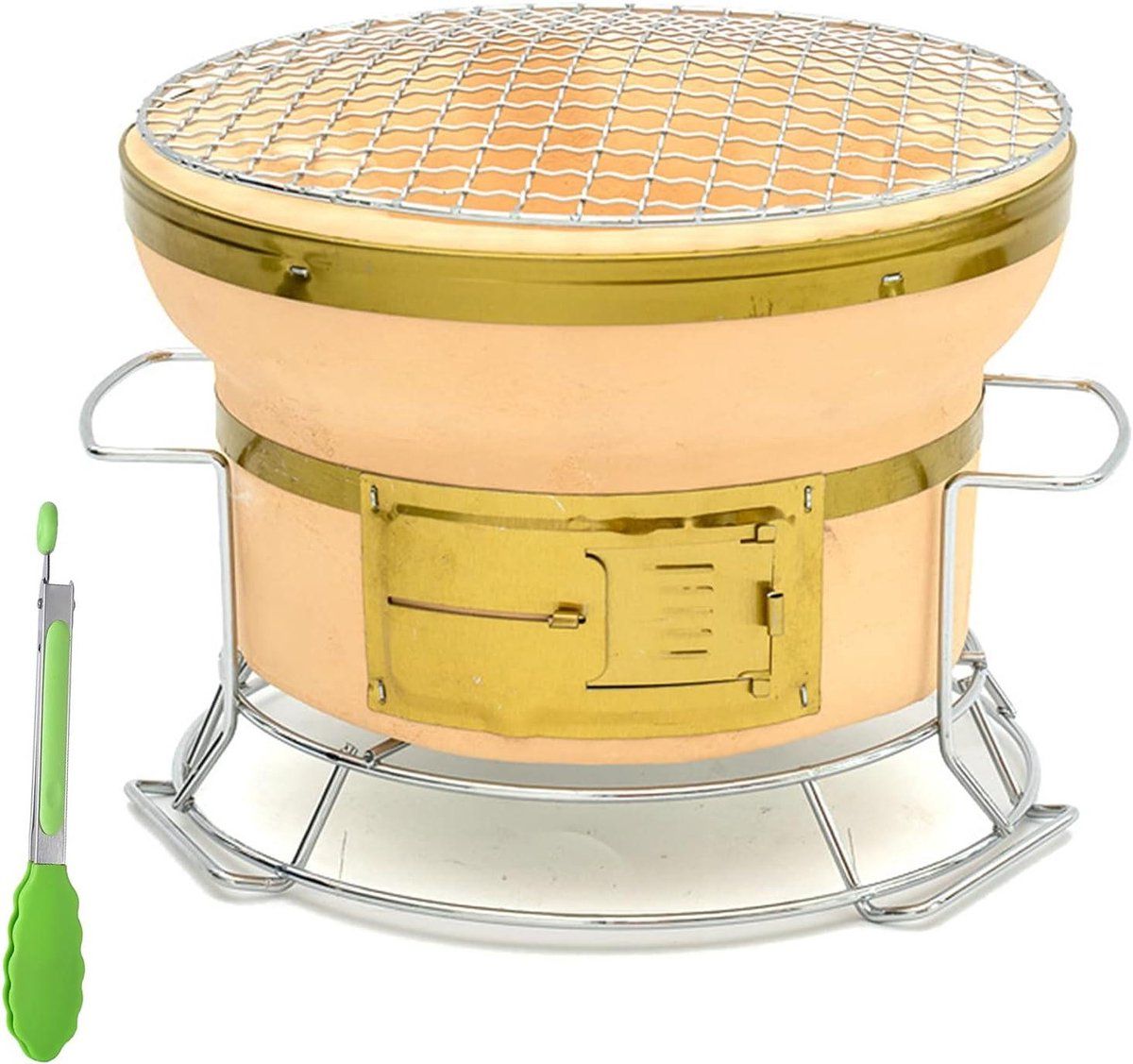 draagbare houtskool grill hibachi bbq tafelkachel buiten koken