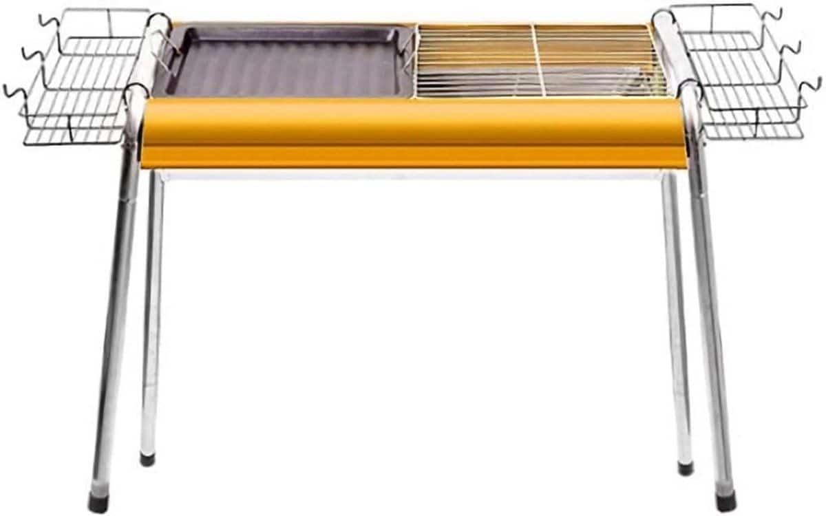 draagbare houtskool grill klap bbq buiten koken