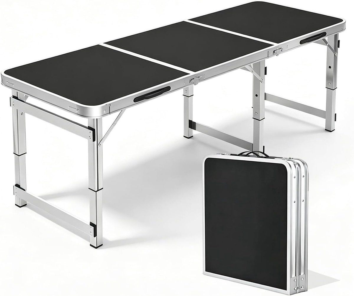 draagbare klaptafel buitentafel vouwbaar kamperen en picknicken