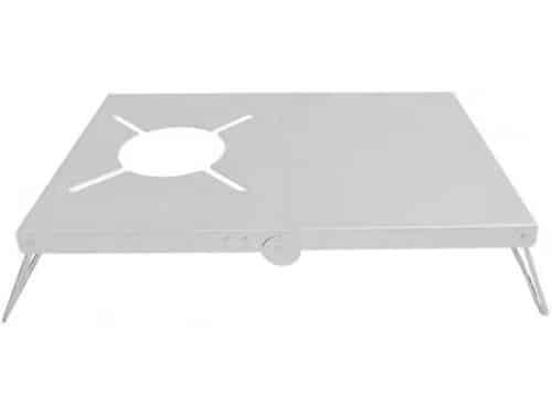 Draagbare klaptafel - Mini campingbank - Buitenactiviteiten - Licht en