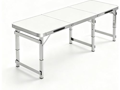 Draagbare klaptafel - Opvouwbare tafel - Buitenactiviteiten - 3-voudig in
