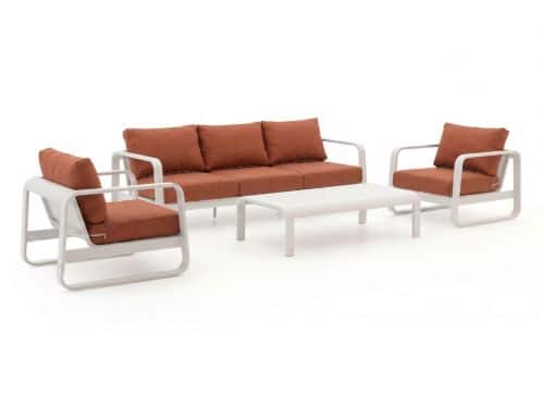Forza Liri stoel-bank loungeset 4-delig - Laagste prijsgarantie!