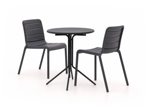 Forza Narni/Aziano ø60cm dining tuinset 3-delig stapelbaar - Laagste prijsgarantie!