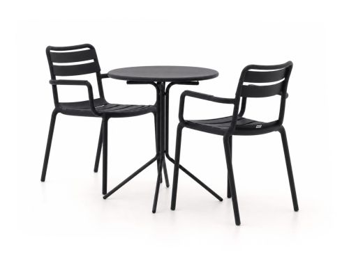 Forza Vico/Aziano ø60cm dining tuinset 3-delig stapelbaar - Laagste prijsgarantie!
