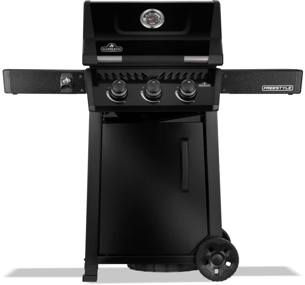 freestyle 365 barbecue 3 hoofdbranders met deur zwart napoleon grills napoleon grills