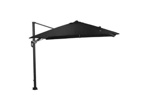 Garden Impressions Hawaii Big Pole II zweefparasol 350x350 carbon/royal black