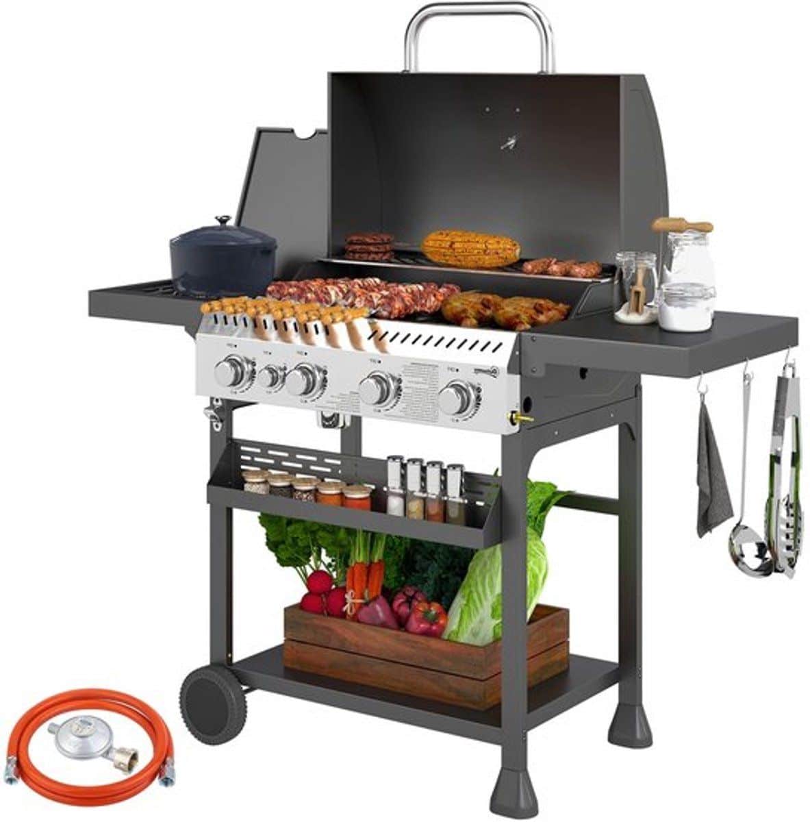 gasbarbecue gas grill bbq grill buitenkeuken