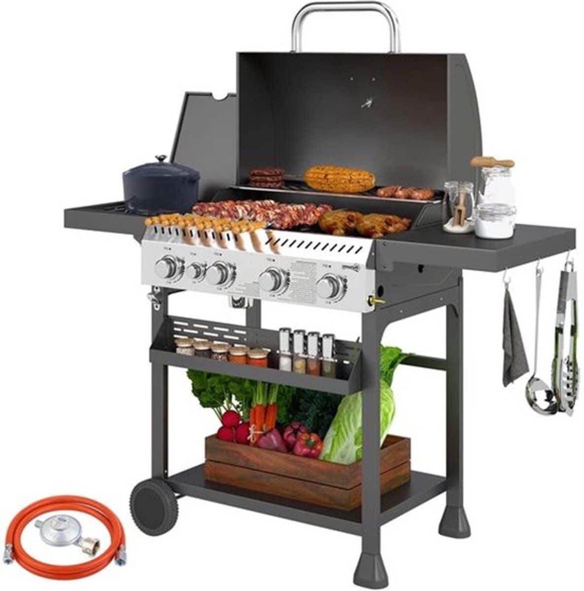 gasbarbecue gas grill bbq grill buitenkeuken