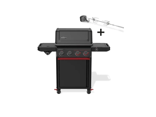 Gasbarbecue Weber spirit epx-435r stealth met draaispit