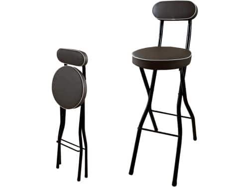 Gewatteerde barkruk - Opvouwbare kruk - Keuken of tuin