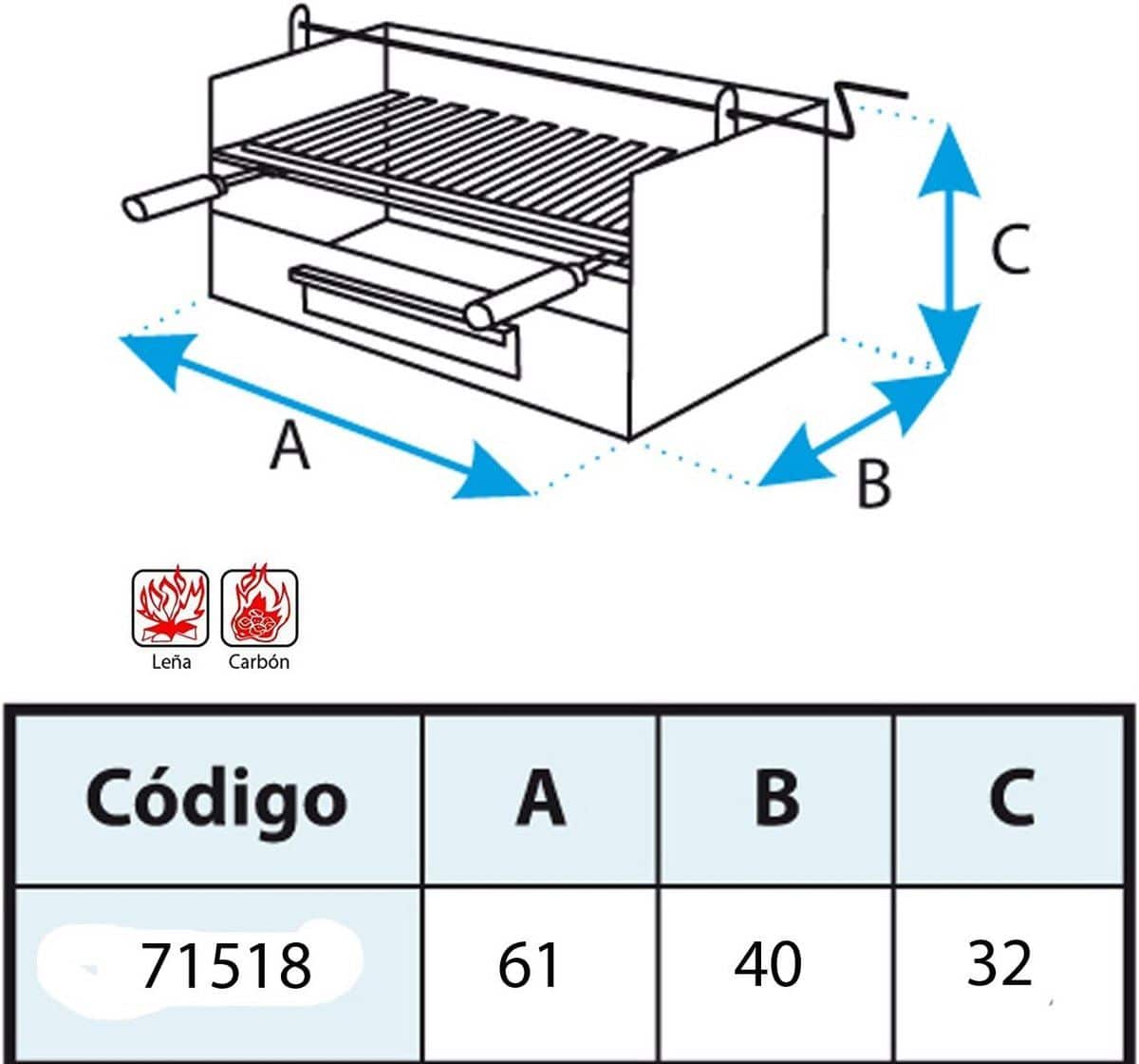 grillrooster met mechanisme bbq accessoire buiten koken
