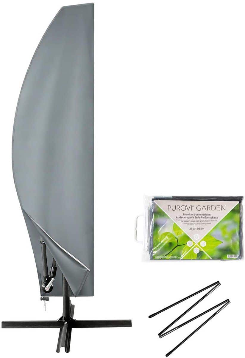 hangparasolhoes voor hangparasols van 300 cm tot 400 cm