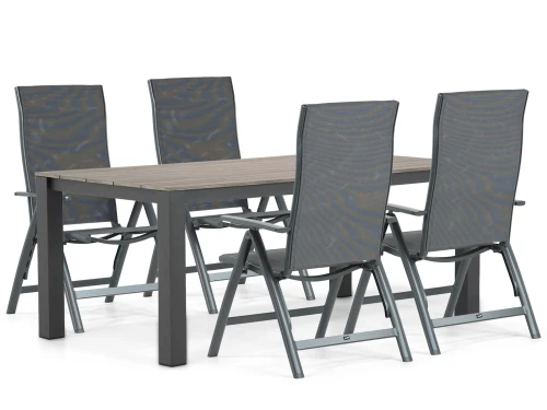 Hartman Sitges/Valley 180 cm dining tuinset 5-delig