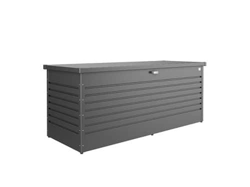 Hobbybox Donkergrijs Metallic 201 cm luxe box Biohort - Biohort