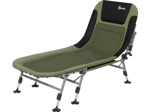 Hoogteverstelbaar Waterbestendig Ligbed - 200x85 cm - Karperstretcher - Groen