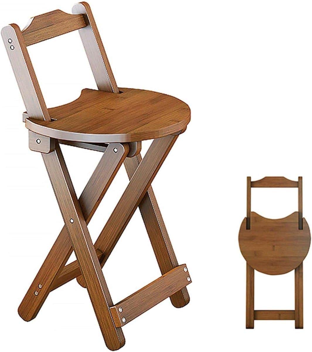 houten barkruk inklapbaar krukje keuken gebruik ergonomische