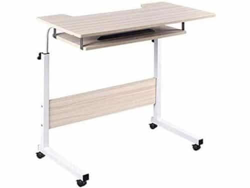 Houten Klaptafel - Bijzettafel Laptoptafel - Werken Eten - Verstelbare