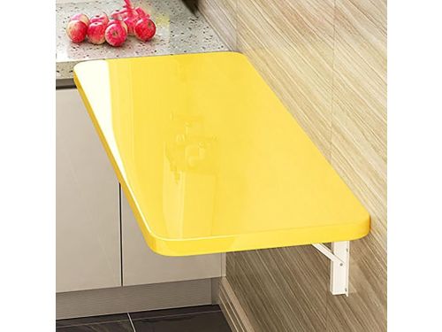 Houten Klaptafel - Wandbureau Opvouwbaar - Ruimte Besparen - Sterk