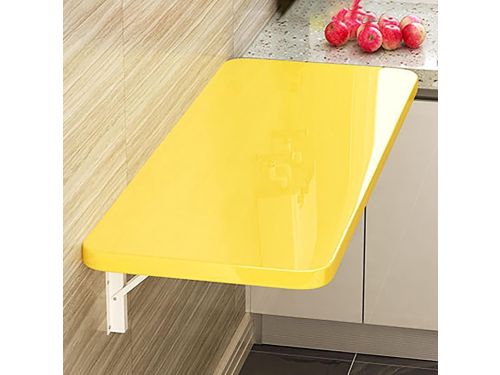 Houten Klaptafel - Wandbureau Opvouwbaar - Ruimte Besparen - Sterk