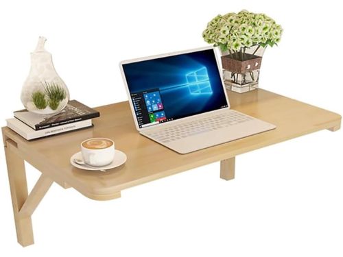 Houten Klaptafel - Wandtafel Opklapbaar - Werkruimte Creëren - Ruimtebesparend