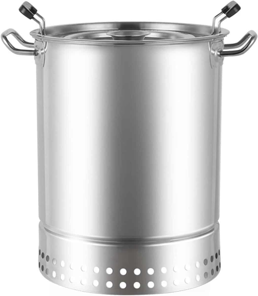 houtskool barrel bbq grill hangende bbq oven buiten