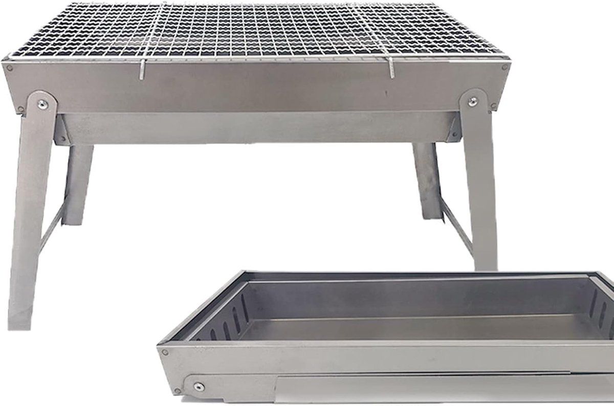 houtskool bbq grill draagbare barbecue buiten koken