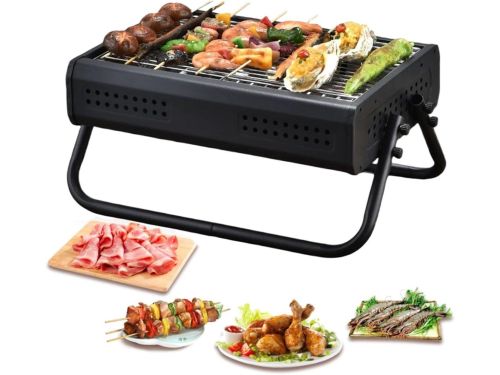 Houtskool Grill - Compacte BBQ - Buiten Koken - Roestvrij