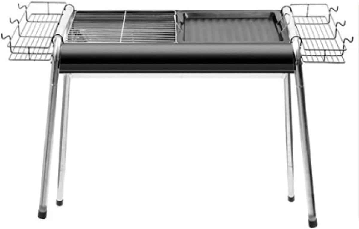 houtskool grill draagbare bbq buiten koken inklapbaar