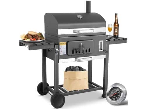 Houtskoolgrill Wagen - BBQ Smoker - Buiten Koken - In