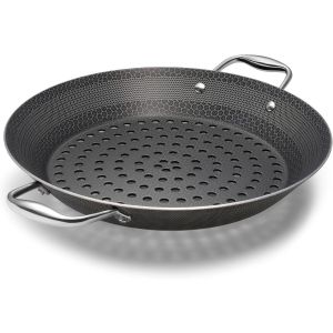 Hybride anti-aanbak BBQ-grillpan - vaatwasser- en ovenvriendelijk - compatibel met