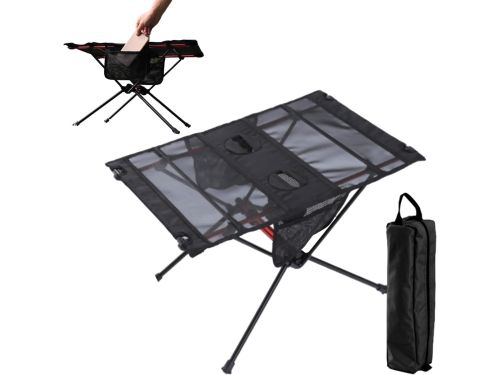 Inklapbare picknicktafel - Klaptafel tuin - Buitenactiviteiten - Met bekerhouders