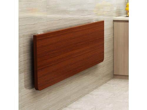 Inklapbare wandtafel - Klaptafel muur - Ruimtebesparend werken - Robuuste