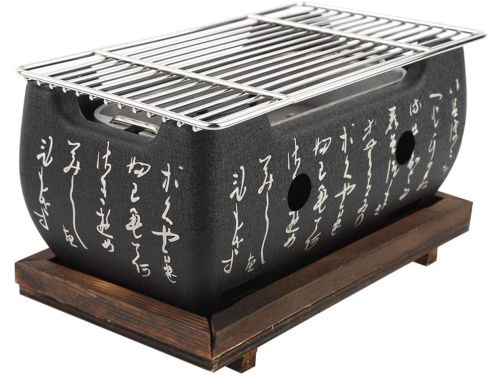 Japanse Houtskool BBQ - Rechthoekige Grill Oven - Buiten Koken