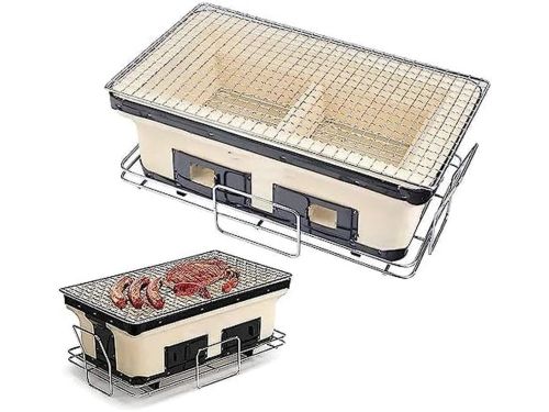 Japanse Tafelgrill - Houtskool BBQ - Buiten Koken - Handgemaakt