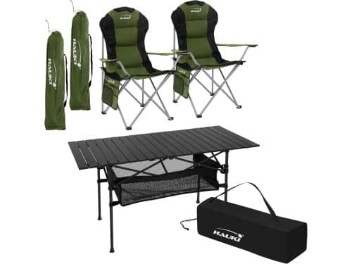 Kampeermeubelset 3-delig - Picknickset buiten - Kamperen en tuin