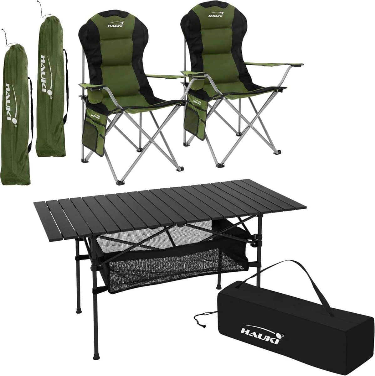 kampeermeubelset 3 delig picknickset buiten kamperen en tuin