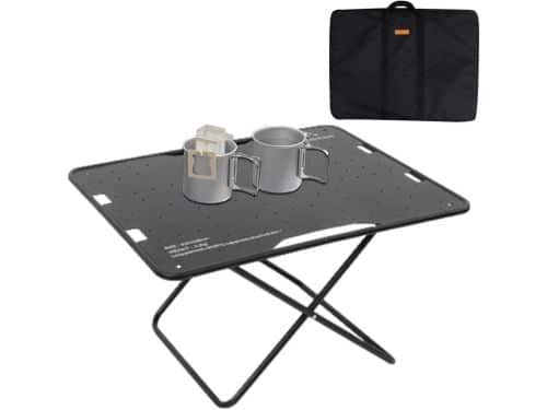Kampeertafel - Klaptafel bijzettafel - Buiten eten - Lichtgewicht aluminium