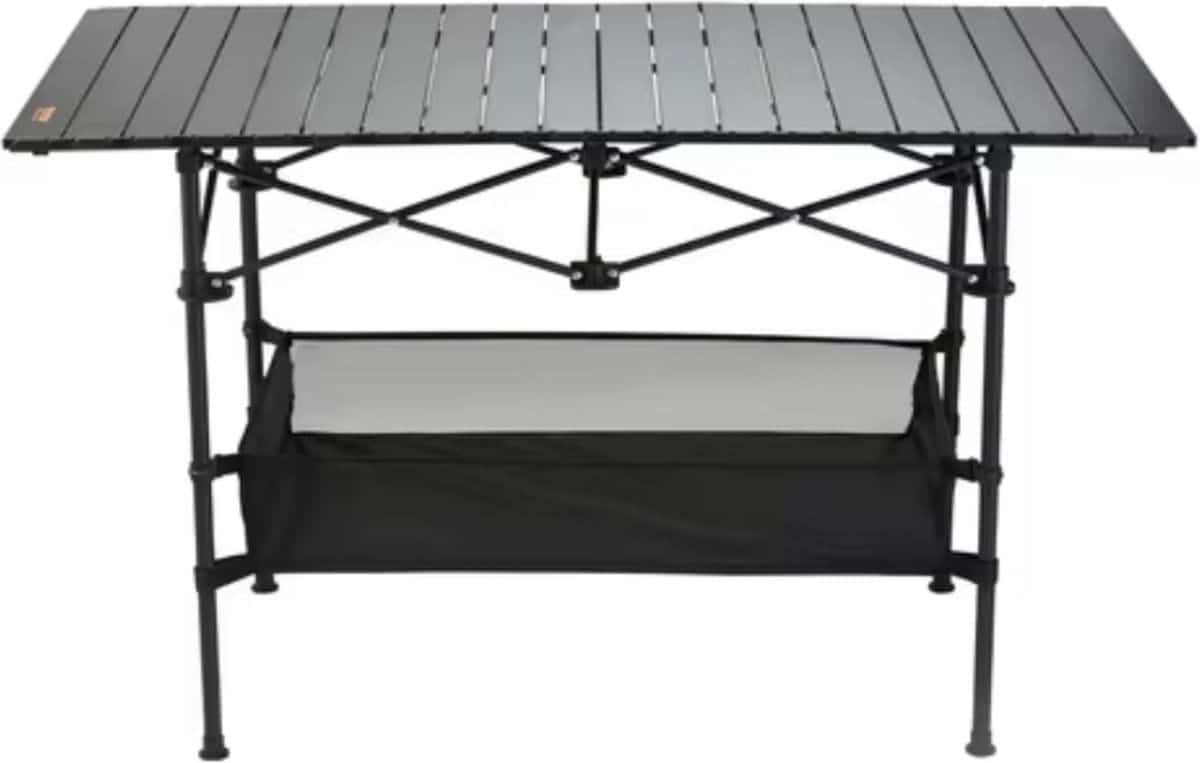 kampeertafel klaptafel outdoor tafel opbergtas aluminium