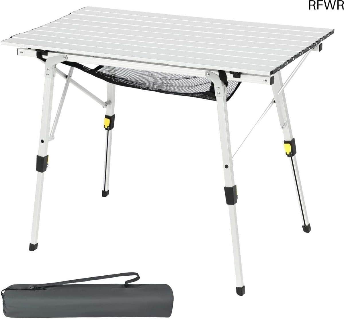kampeertafel , klaptafel