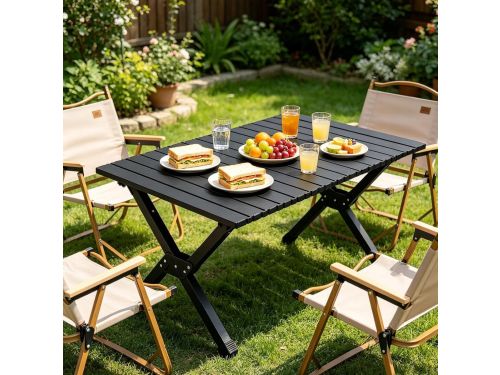 Kampeertafel Opvouwbaar - Klaptafel Buiten - Buitenactiviteiten Genieten - Roestbestendig
