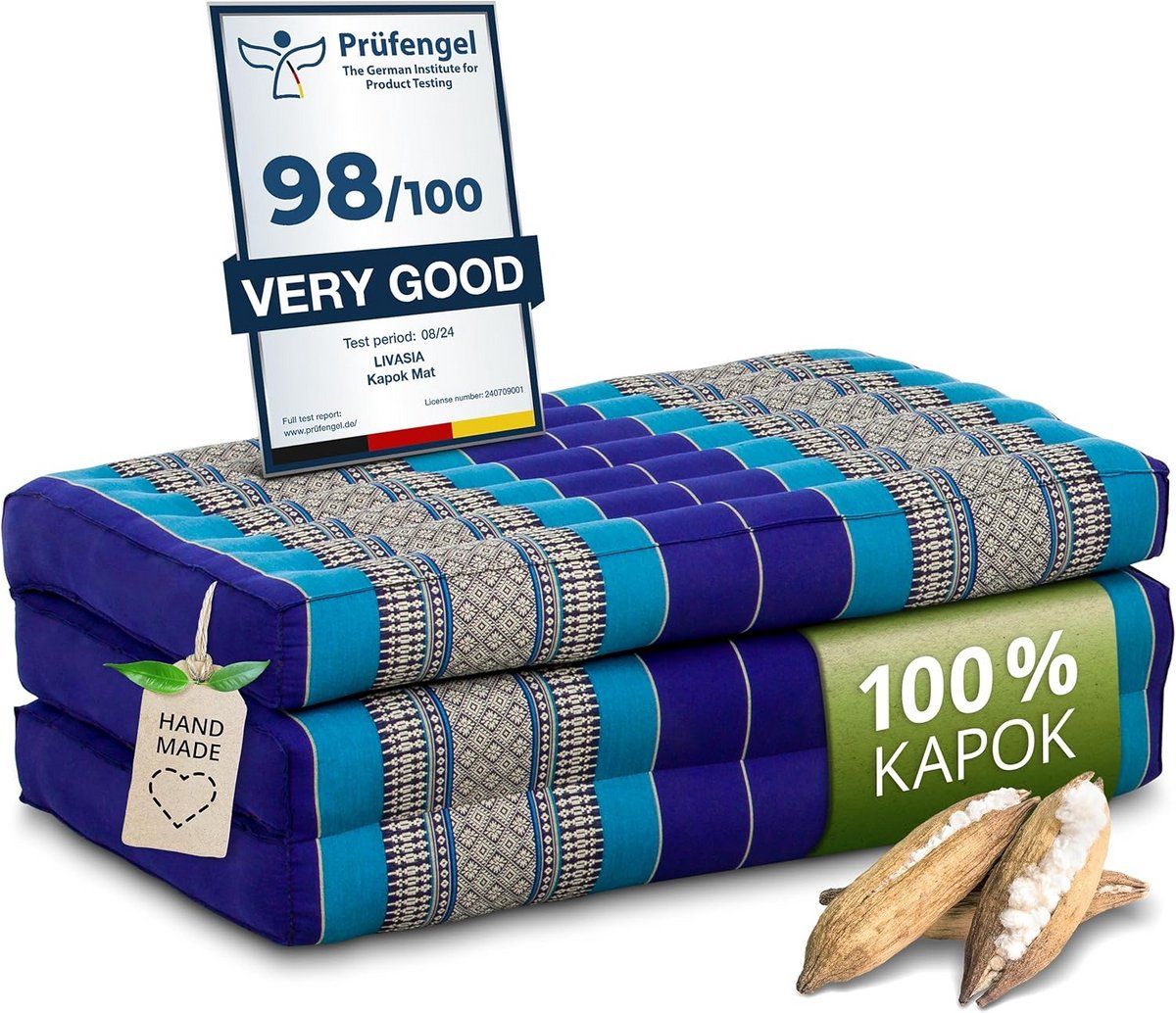 kapok matras opvouwbaar ligbed ontspannen & reizen