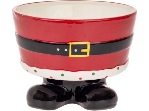 Kerst Serveerschaal - Feestelijke Kom - Holiday Dining - Santa