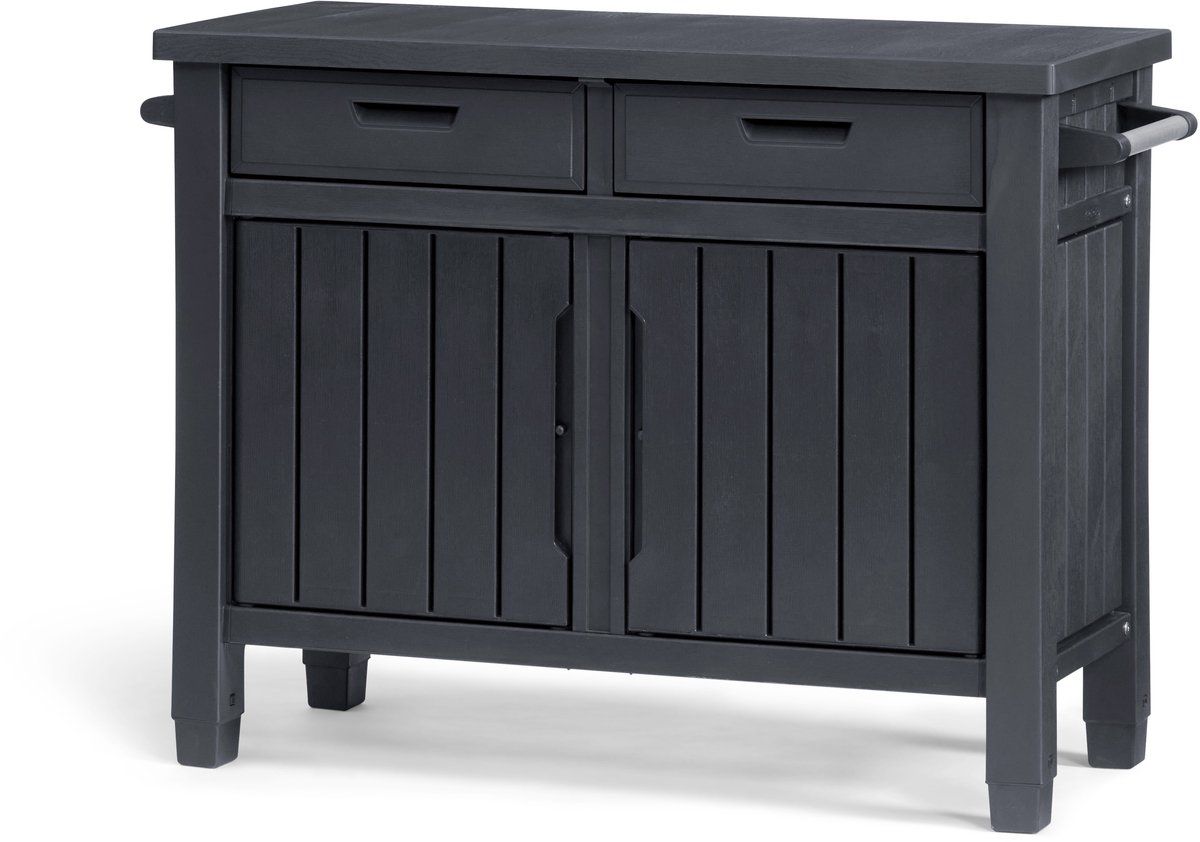 keter unity xl barbecuetafel met lades 207l 134×51