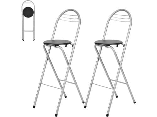 Klapkrukken met rugleuning - Opvouwbare barstoelen - Flexibel zitten