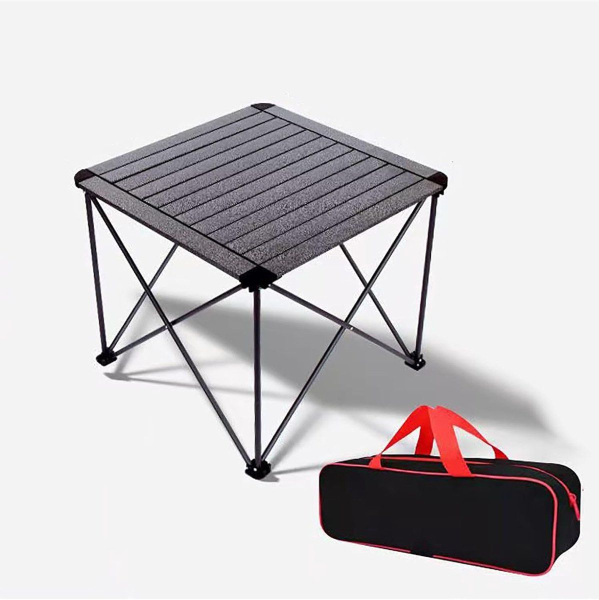 klaptafel aluminium bijzettafel buiten picknick en tuin