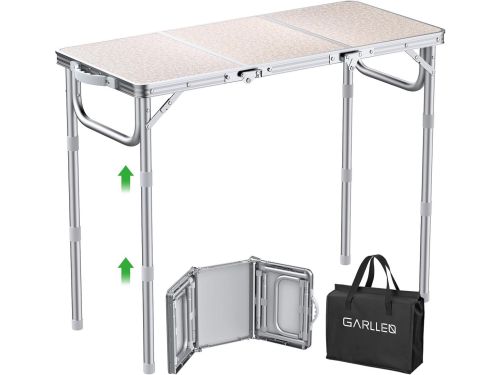 Klaptafel Aluminium - Draagbare Tafel - Kamperen en Picknick